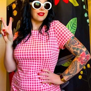 Tommy Hilfiger Gingham Shift Dress